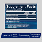 BodyTech Monohidrato de creatina + polvo de citrulina, sin sabor, 3...
