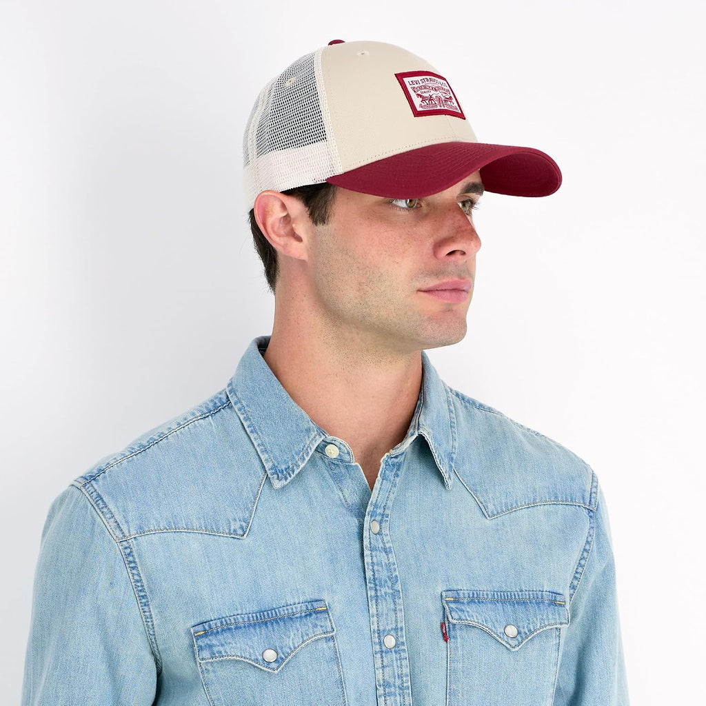 Levi's Gorra de camionero con logotipo de estilo clásico para h...