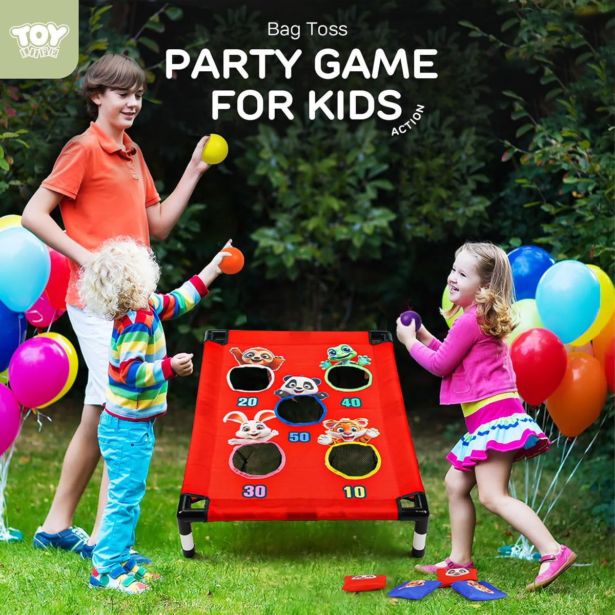 TOY Life Juego de lanzamiento de puf, juegos de fiesta de carnaval,...