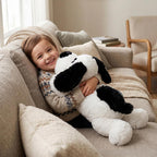 WEIGEDU Juguete de Peluche para Perro de Peluche, Beagle Blanco, 20...