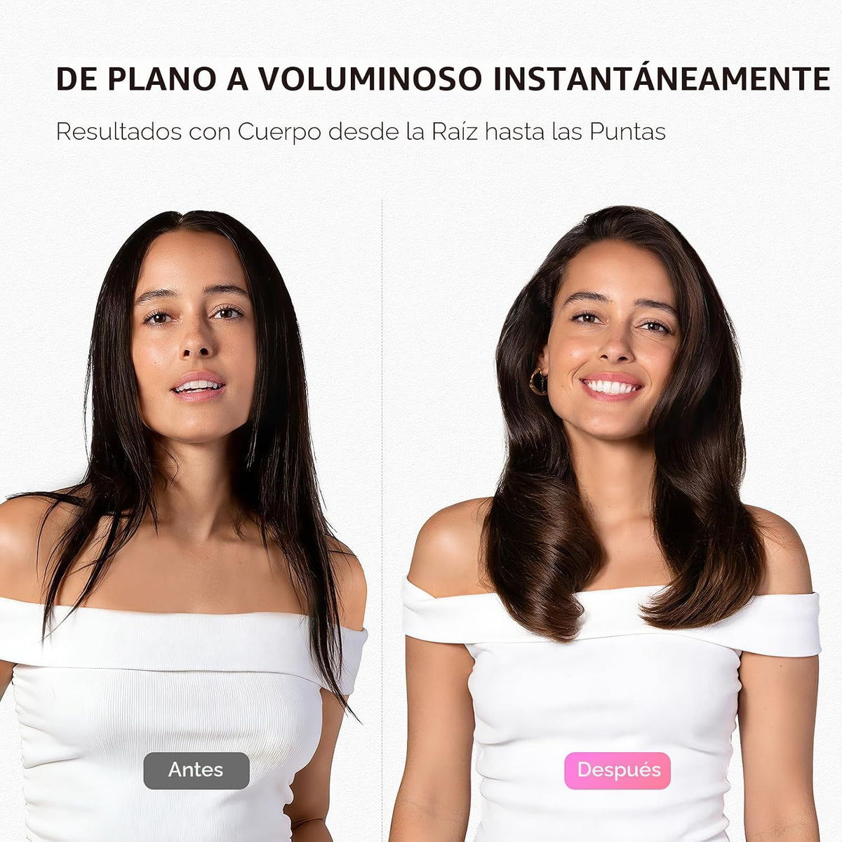 TYMO Cepillo secador de pelo, cepillo secador de pelo en uno, secad...