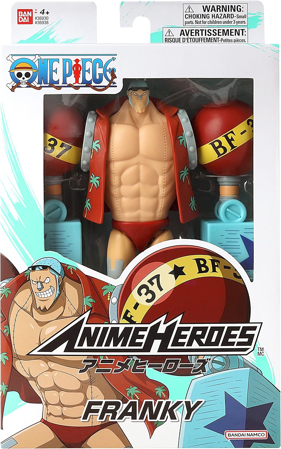 Figuras de una pieza de Anime Heroes Franky Figura de acción | Figu...
