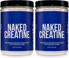 NAKED Monohidrato de creatina micronizada pura \u2013 200 porciones...