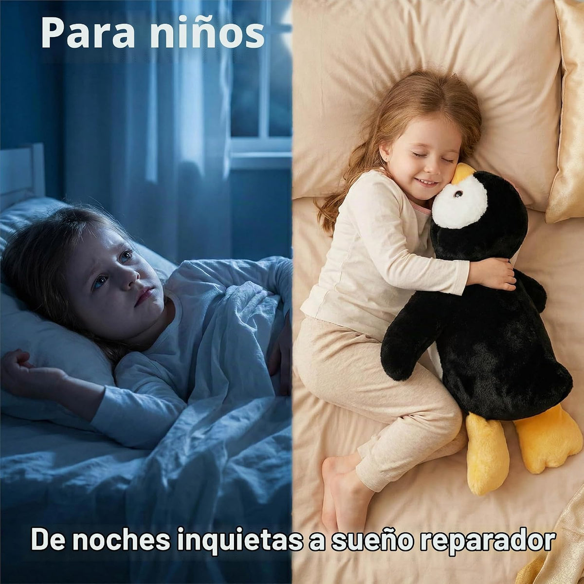 Niuniu Daddy - Animal de peluche con peso, 25 en 5 libras, peluche...