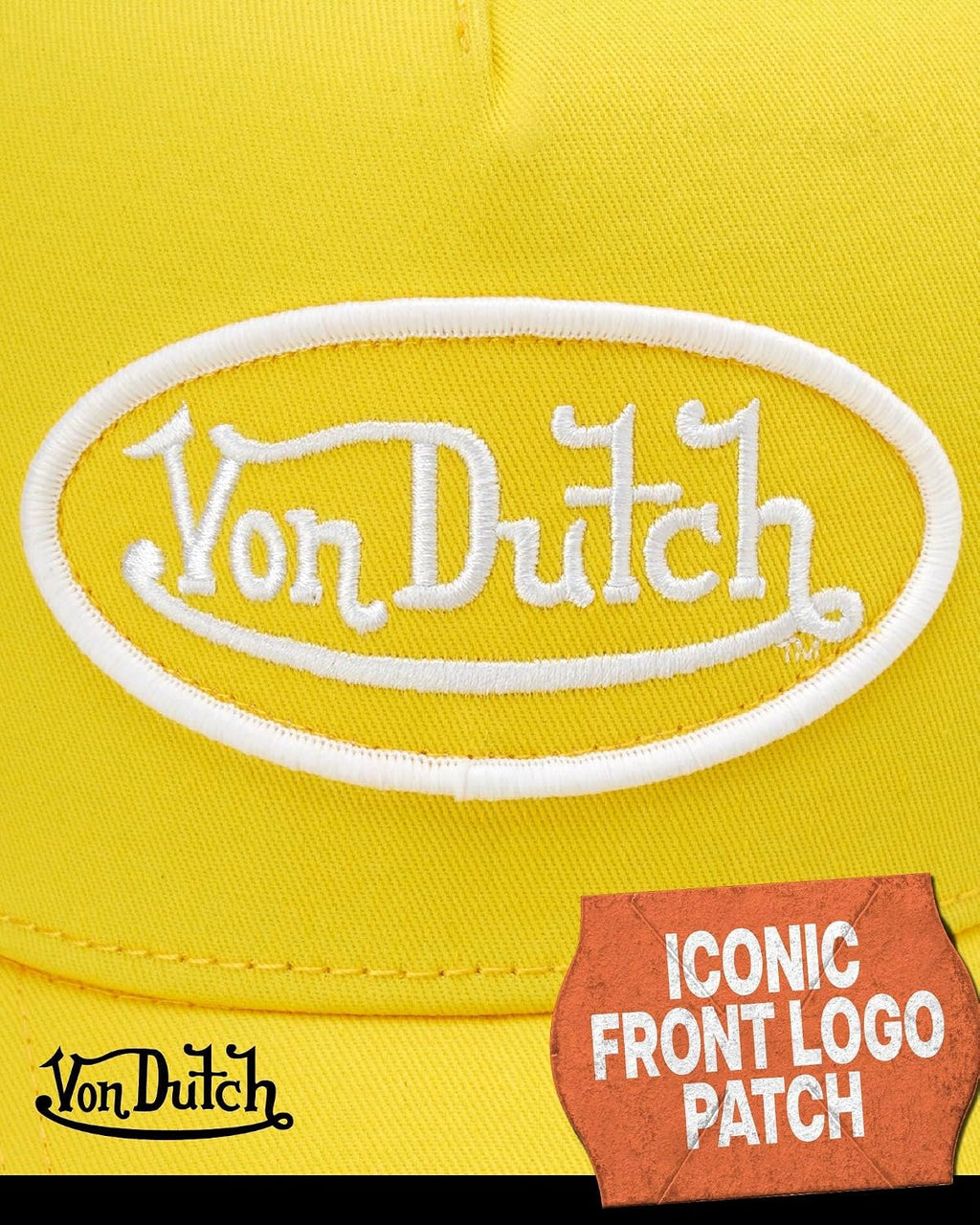 Von Dutch Gorra unisex de camionero \u2013 Gorra de béisbol retro c...