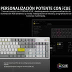 Corsair K70 CORE SE RGB Teclado mecánico con cable para juegos con...