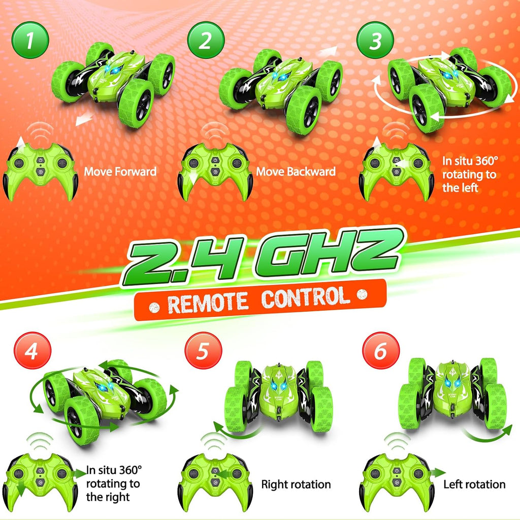 Excitobo Auto a control remoto, autos RC para niños de 4 5 6 7 8 9...