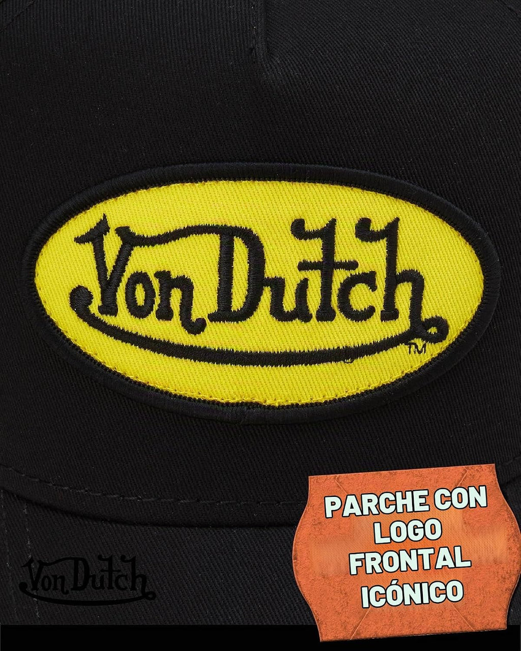 Von Dutch Gorra unisex de camionero \u2013 Gorra de béisbol retro c...