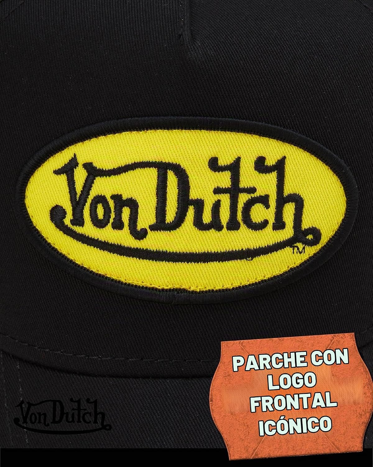 Von Dutch Gorra unisex de camionero \u2013 Gorra de béisbol retro c...