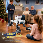 Perro robot inteligente con canasta, más de 30 acciones programable...