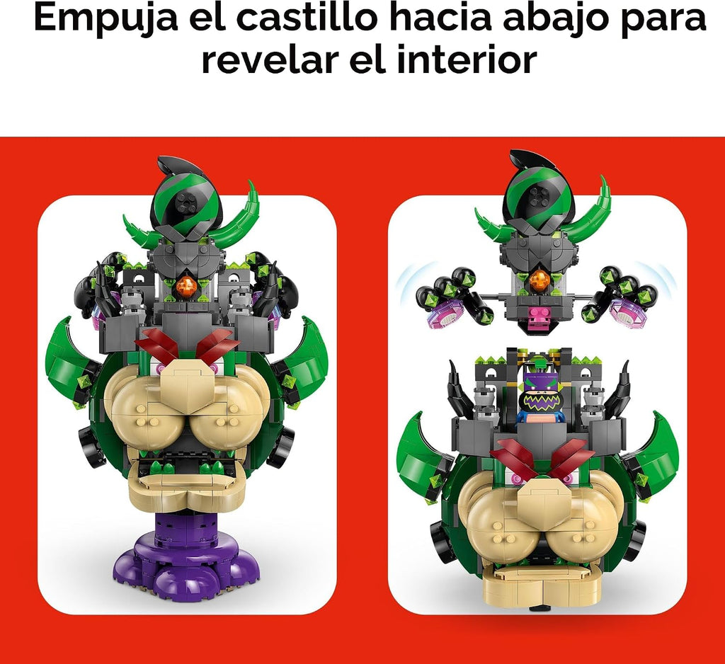 LEGO Super Mario Prince Florian &amp; Castle Bowser Juguete de cons...