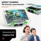 JITTERYGIT Mech - Juego de figuras de acción STEM que brillan en la...