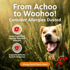 Zesty Paws Alivio de la alergia para perros \u2013 Suplemento antip...