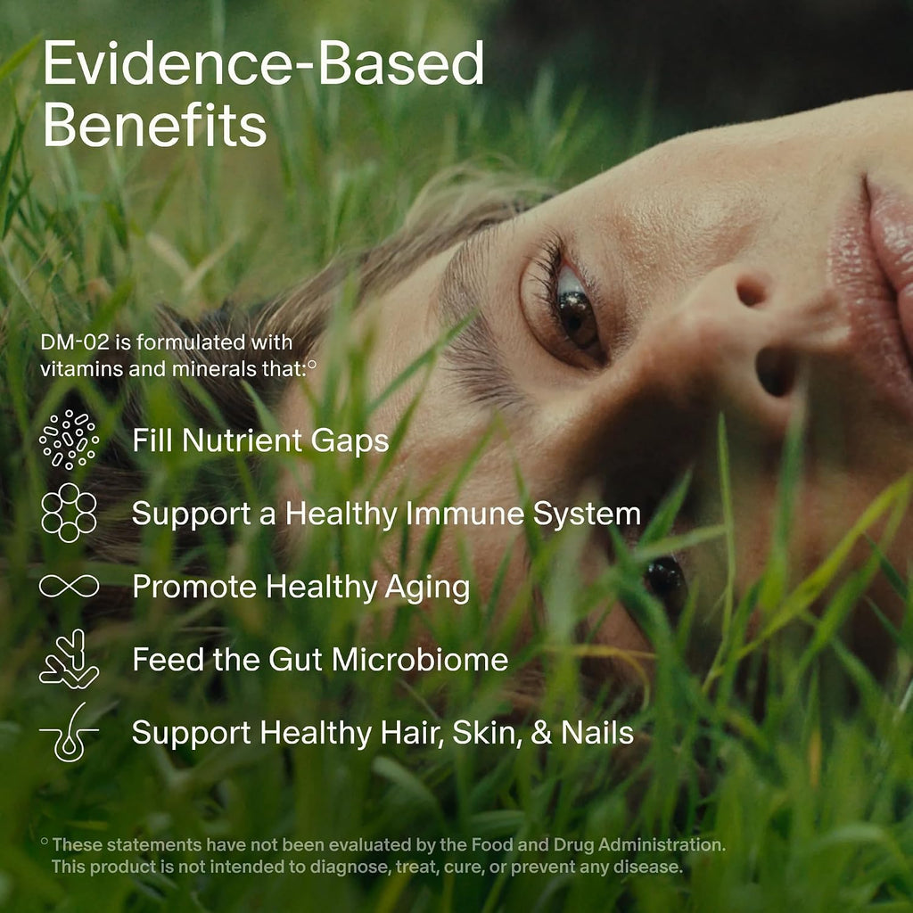 Seed DM-02 - Multivitamínico diario para mujeres y hombres, suminis...