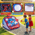 Juego de lanzamiento de puf para niños – Tablero Cornhole juguetes...