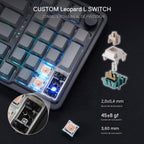 Redragon K686 PRO Teclado mecánico inalámbrico para juegos con junt...