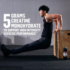 Muscle Milk Pro Series Polvo de Suplemento de Creatina, Sin Sabor,...