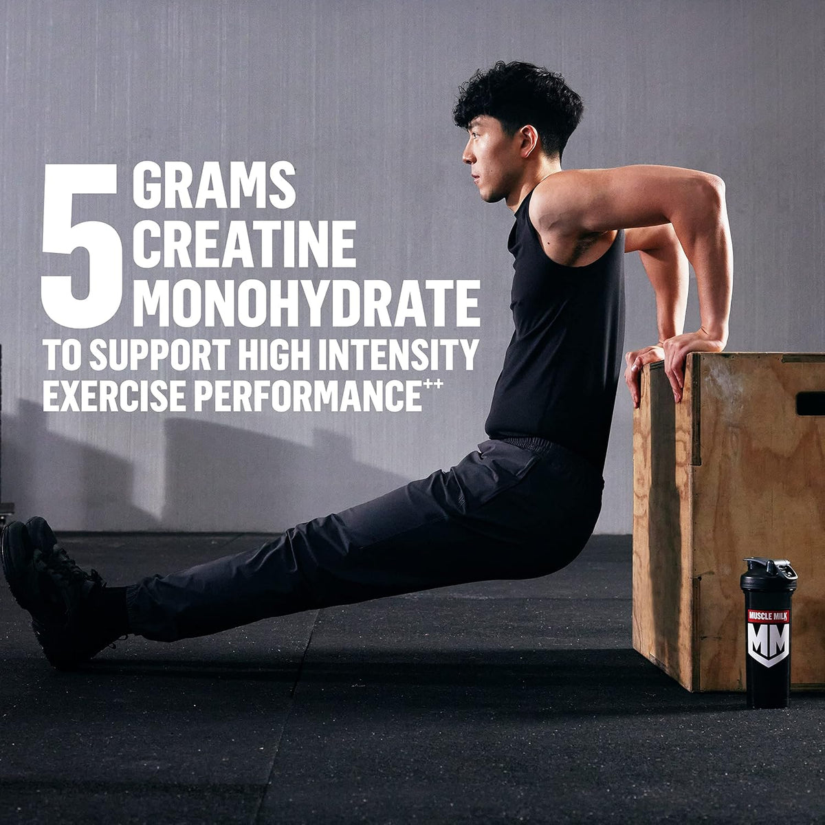 Muscle Milk Pro Series Polvo de Suplemento de Creatina, Sin Sabor,...