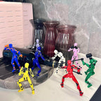 (Ensamblaje Completado) Juego de 8 Figuras de Acción Titan13, Muñec...