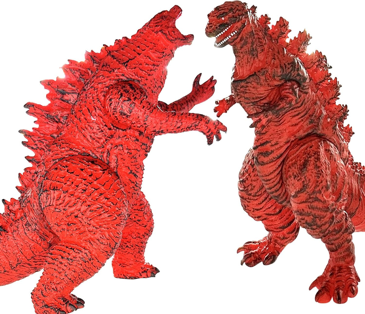 TwCare Juego de 2 figuras de espinilla de fuego legendario monstruo...