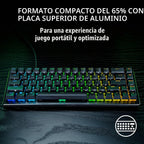 Razer Huntsman V3 HE Mini teclado magnético para juegos con cable 6...