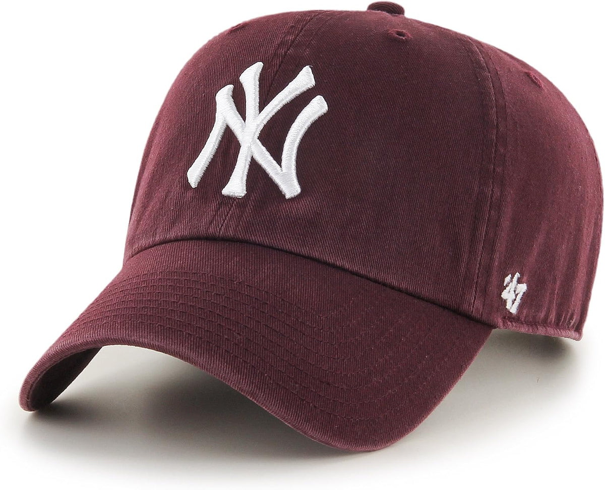 Yankees de Nueva York '47 LIMPIEZA OSF \/ MAROON