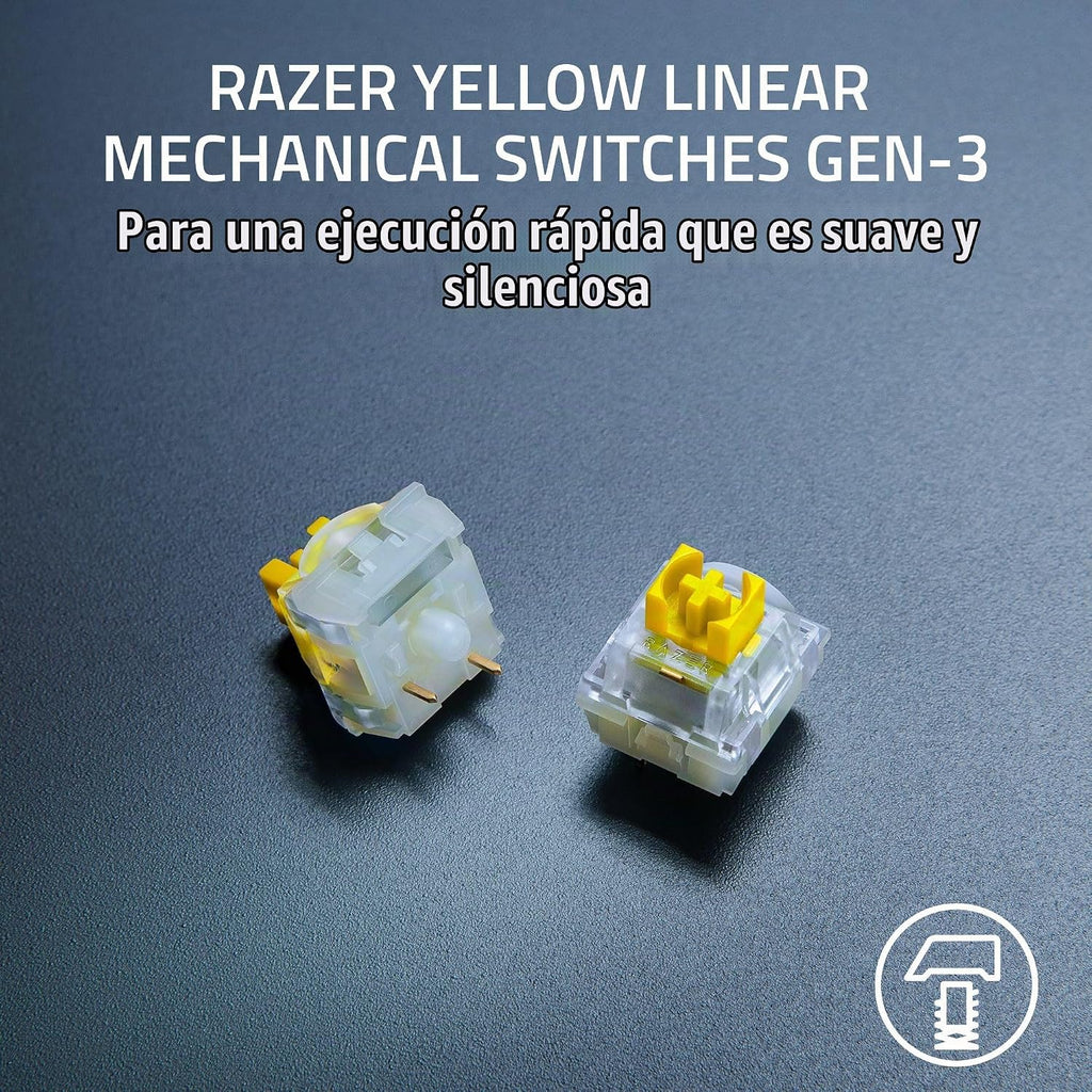 Teclado mecánico para juegos Razer BlackWidow V4 X, edición Fortnit...