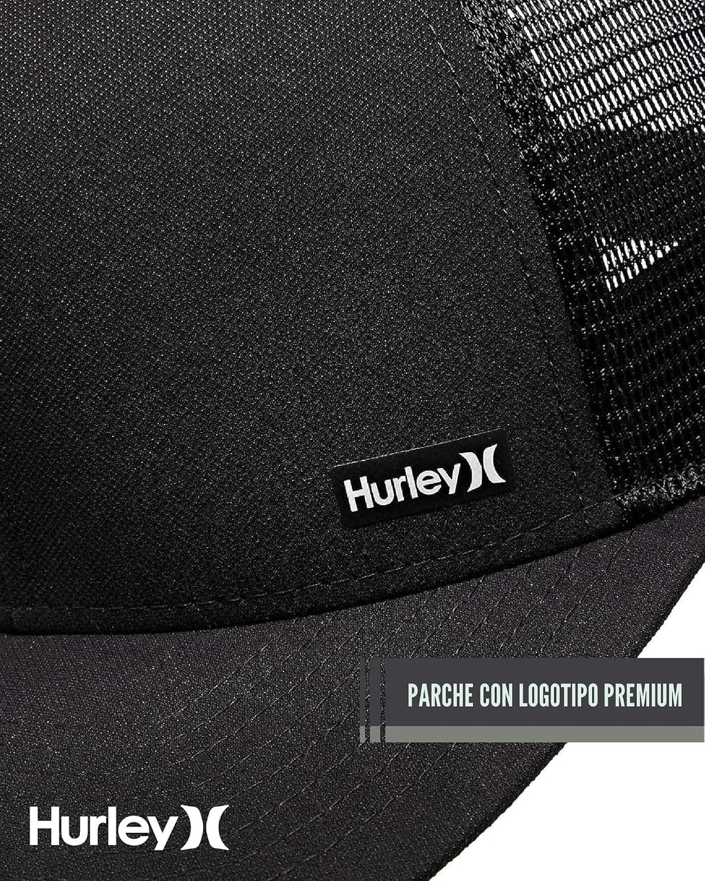 Hurley - Gorro de deporte para hombre, ajustable, ajuste casual, te...