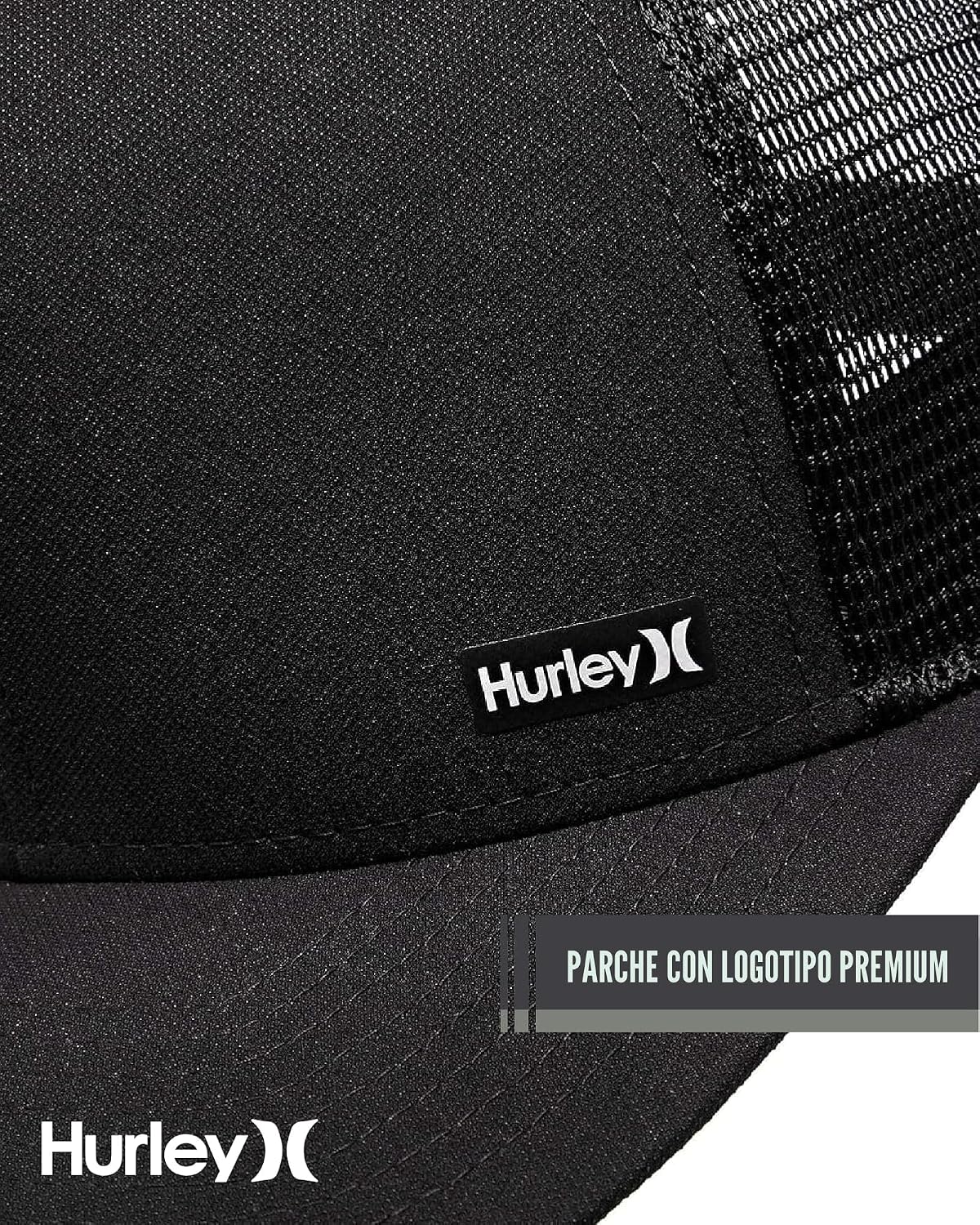 Hurley - Gorro de deporte para hombre, ajustable, ajuste casual, te...
