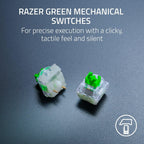 Teclado mecánico para juegos Razer BlackWidow V4 X, edición Pokémon...