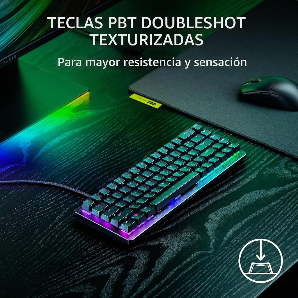 Razer Huntsman V3 HE Mini teclado magnético para juegos con cable 6...