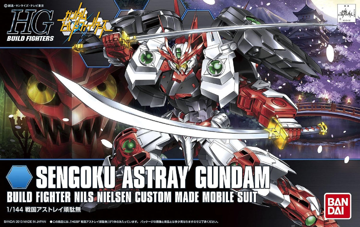 Bandai Hobby HGBF Sengoku ASTAY Gundam Figura de acción