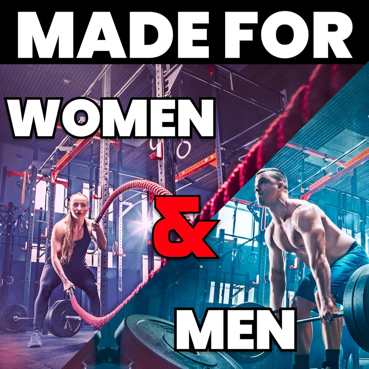 Bucked Up - Monohidrato de creatina micronizada pura para mujeres y...