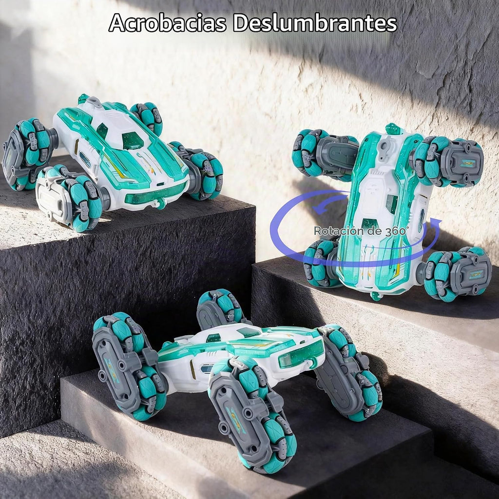 NEXBOX Juguetes de coche de control remoto 8WD para niños, camión d...