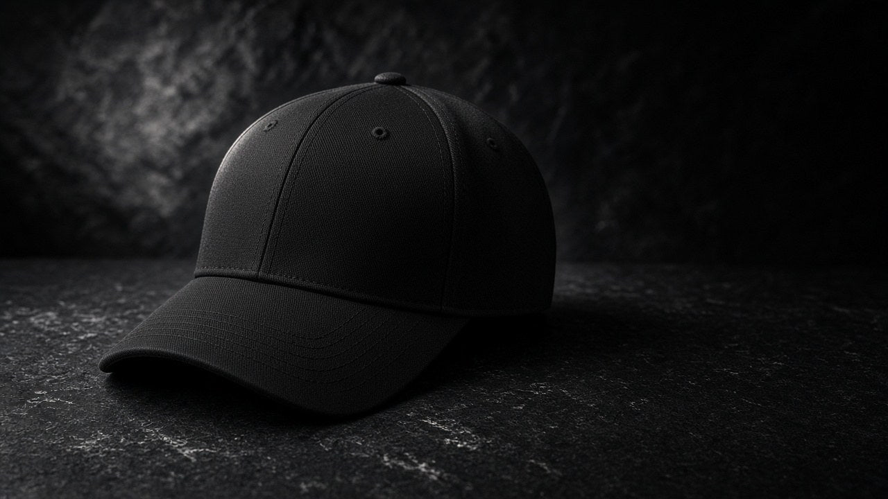 Gorra negra clásica